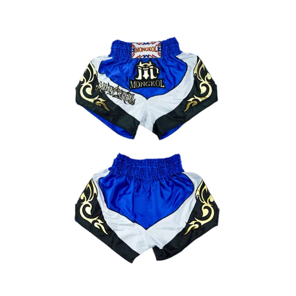 Mongkol Muay Thai Shorts - Blue / Black