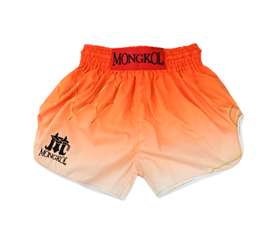 Mongkol Muay Thai Shorts - Orange Fade