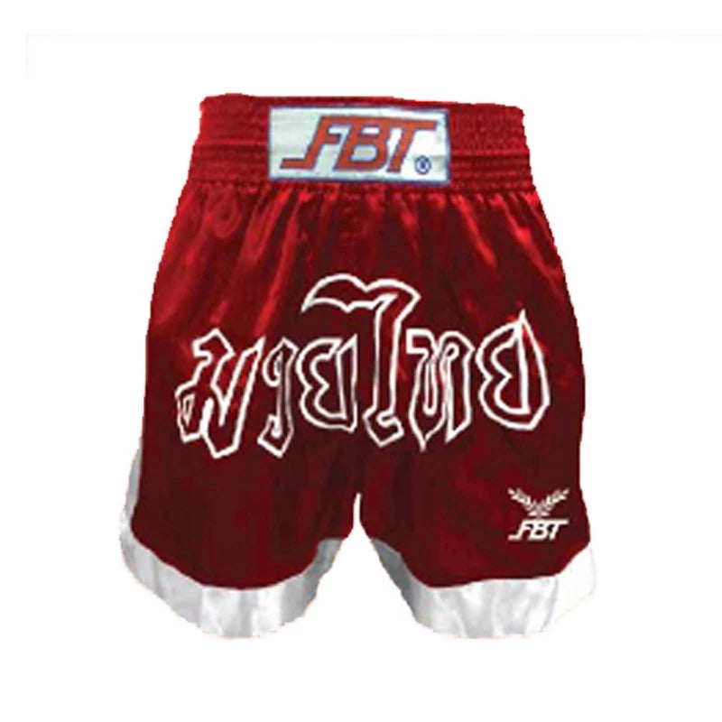 FBT Shorts Muay Mat Red