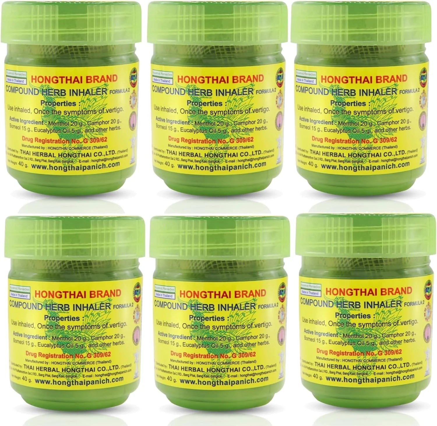 Thai Traditional Natural Nasal Relief - KICKPUNCHELBOW