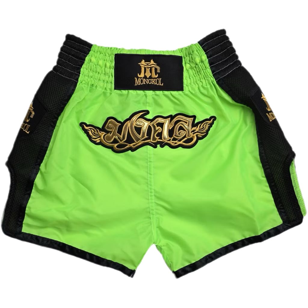 Mongkol Muay Thai Shorts - Green(Nylon)