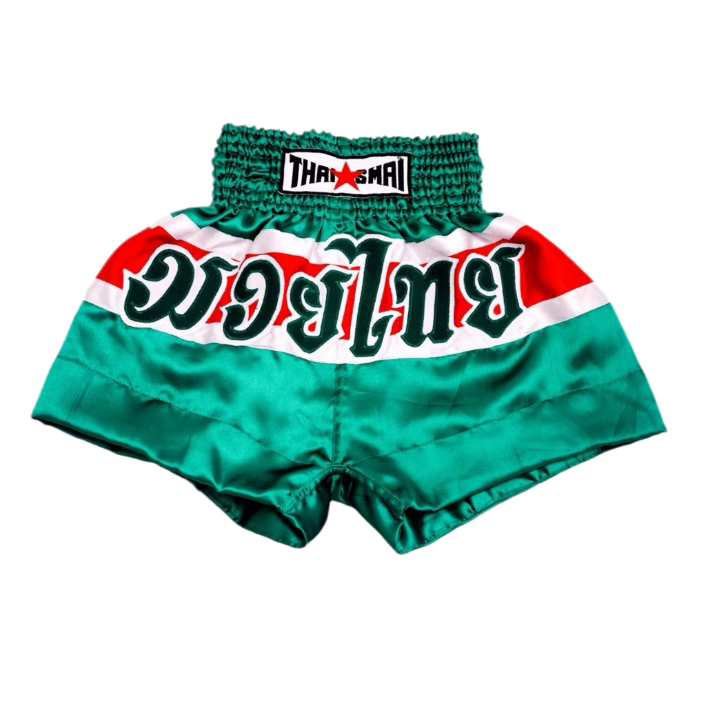 Thaismai Satin shorts - BS-1206 Green