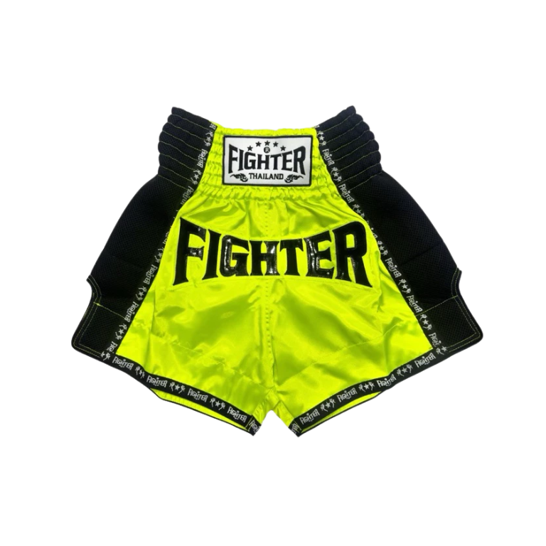 Fighter Thailand Muay Thai Shorts - Competition Neon/Black
