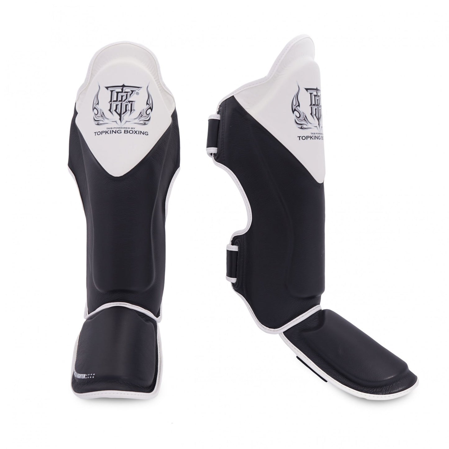 Top King Shin Guards Blend Black - KICKPUNCHELBOW