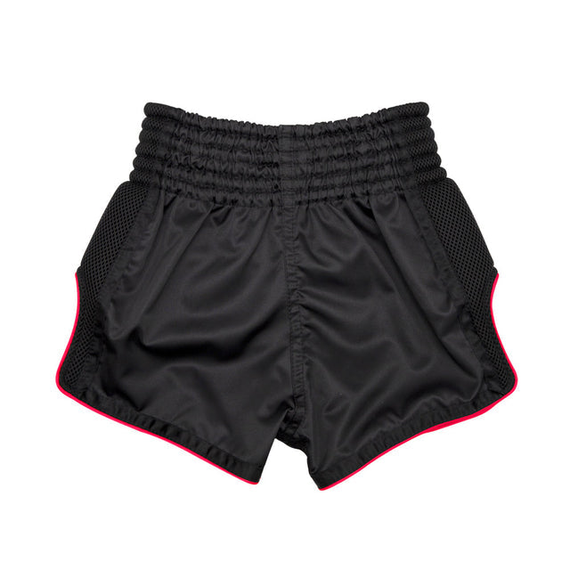 Fairtex Kids Muay Thai Shorts - BSK2104 "MIDNIGHT RED" - KICKPUNCHELBOW