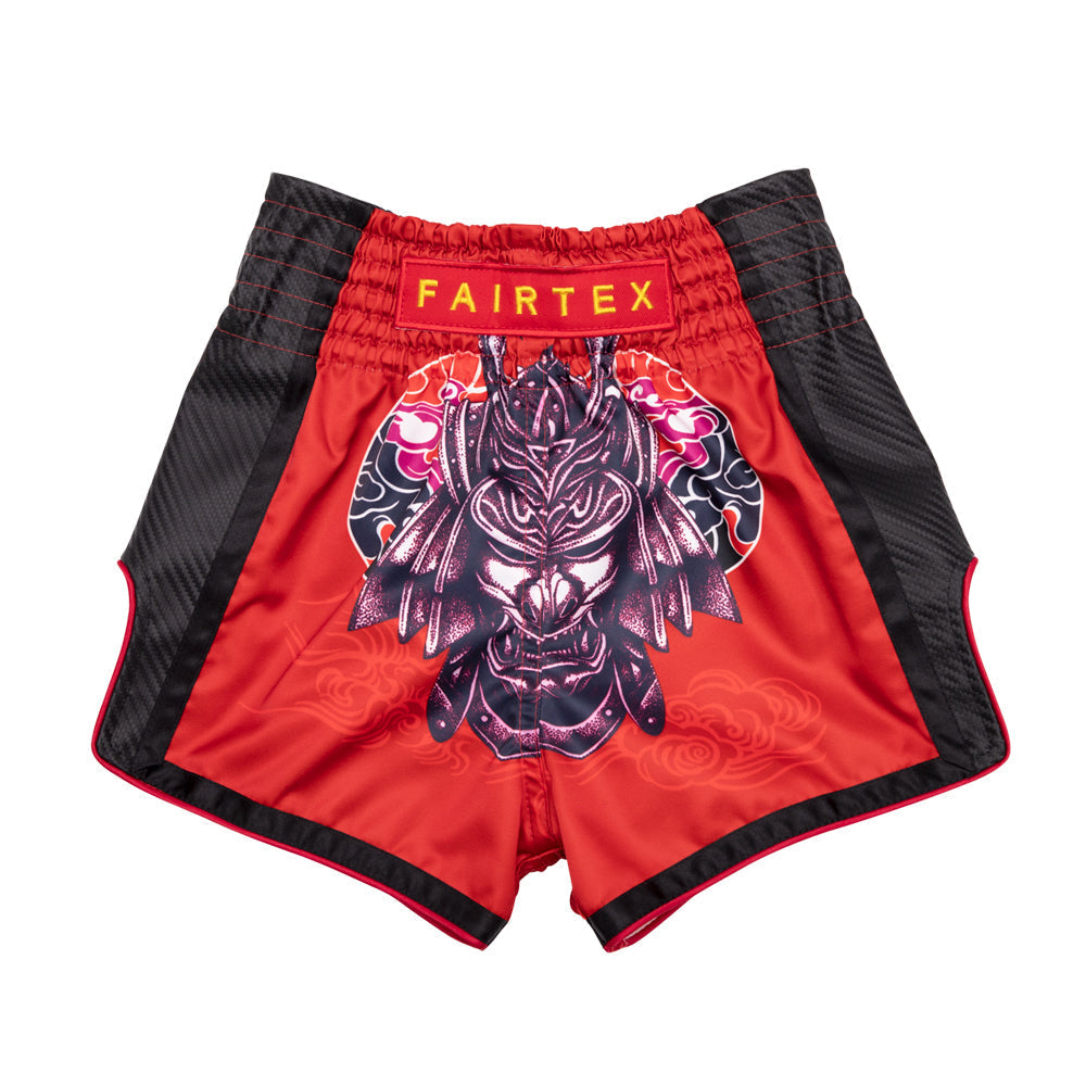 Fairtex Kids Muay Thai Shorts - BSK2108 "SILENT WARRIOR" - KICKPUNCHELBOW