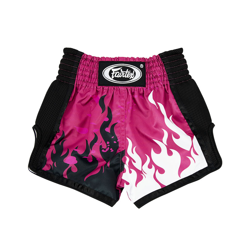 Fairtex Kids Muay Thai Shorts - BSK2101 "ETERNAL FLAME" - KICKPUNCHELBOW