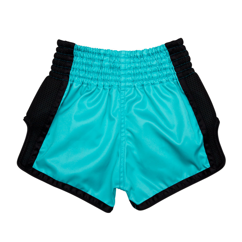 Fairtex Kids Muay Thai Shorts - BSK2107 "TURQUOISE" - KICKPUNCHELBOW