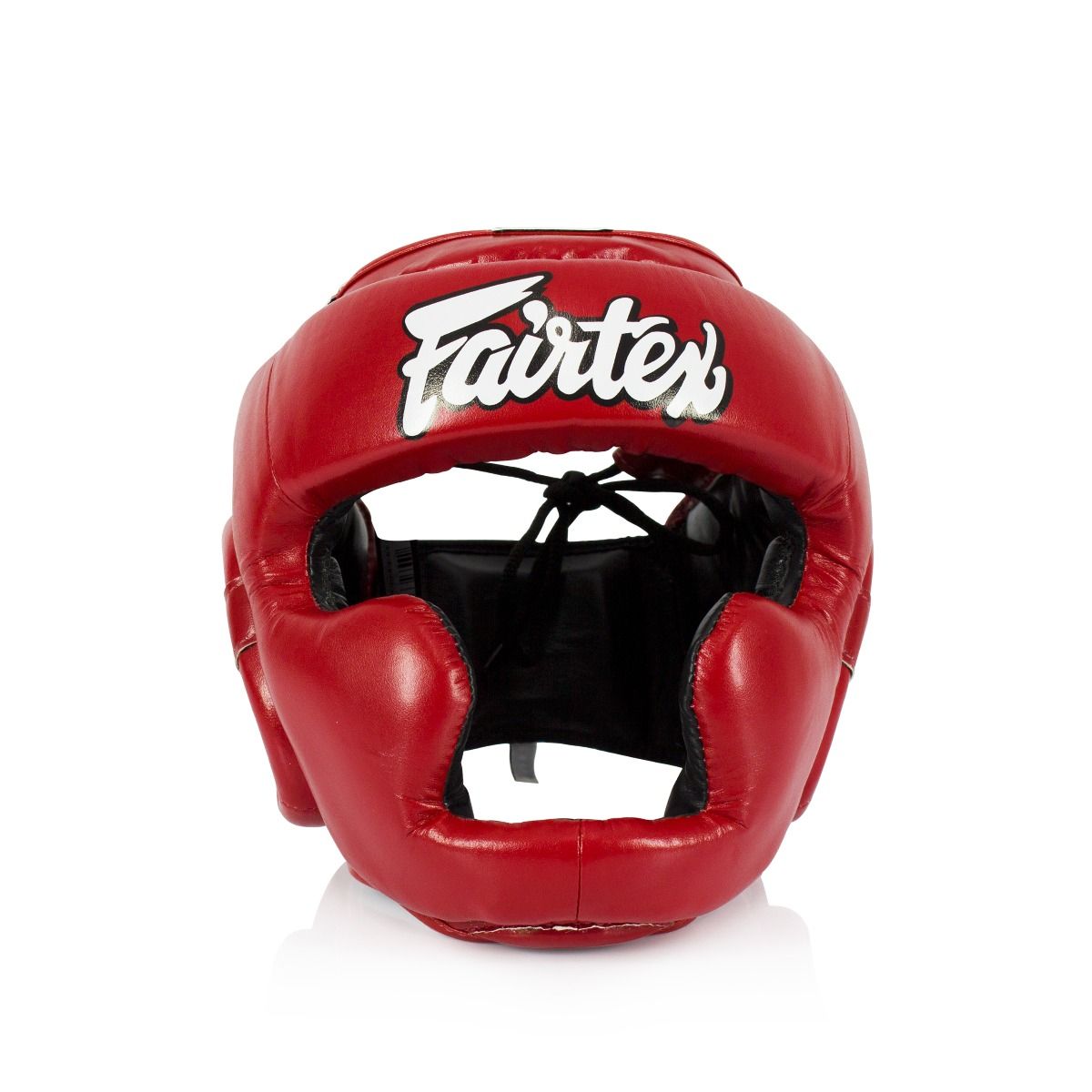 Fairtex Kids Muay Thai Headguard - Red - KICKPUNCHELBOW