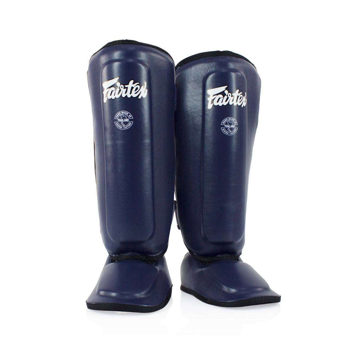 Fairtex Kids Muay Thai Shin Guards - Blue - KICKPUNCHELBOW