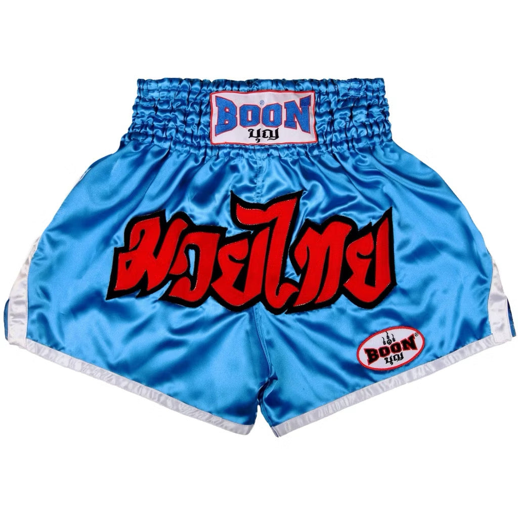Boon Muay Thai Shorts MT03 - CLASSIC BLUE