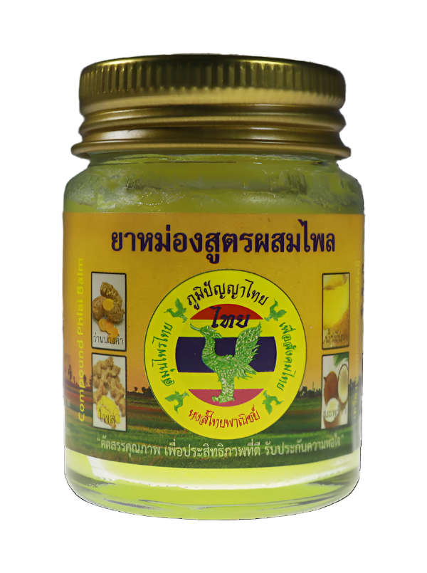 Herbal Balm with Plai Formula ( 25g.)