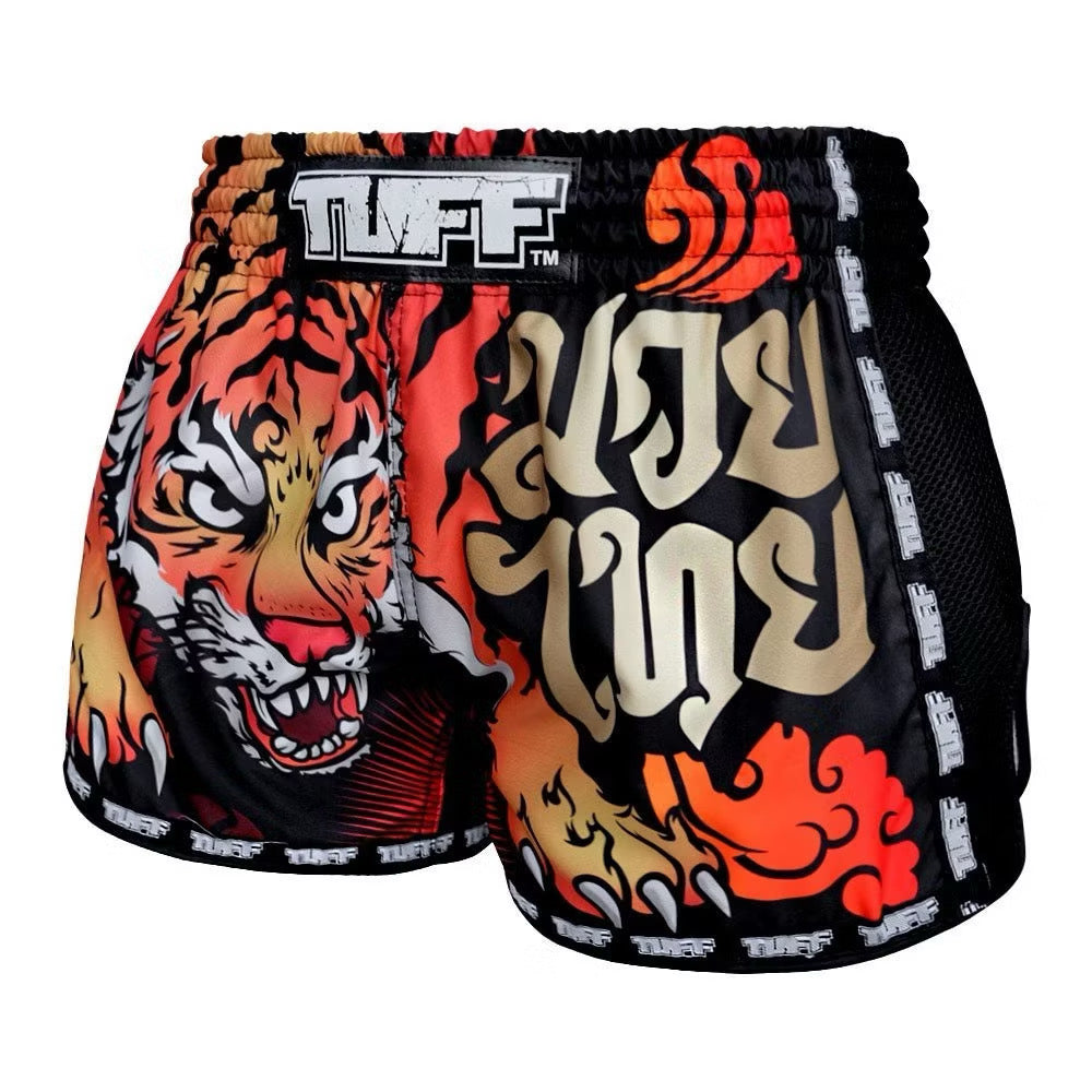 Tuff Muay Thai Shorts - MRS303 Black