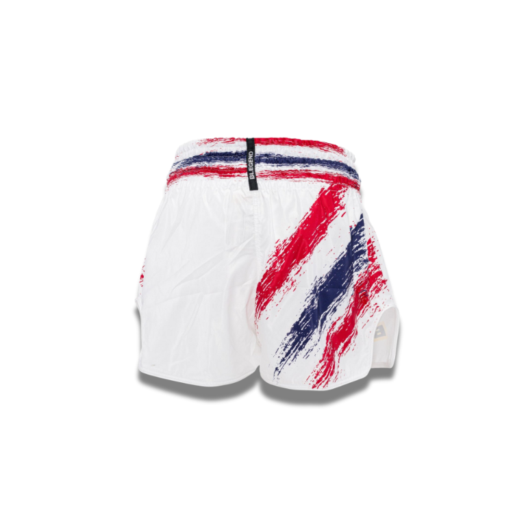 Blegend Boxing Shorts - Thai Legend White