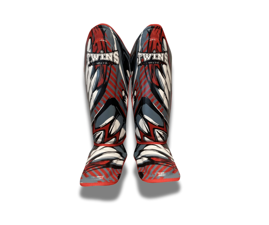 Twins Shin Guards Demon Grey