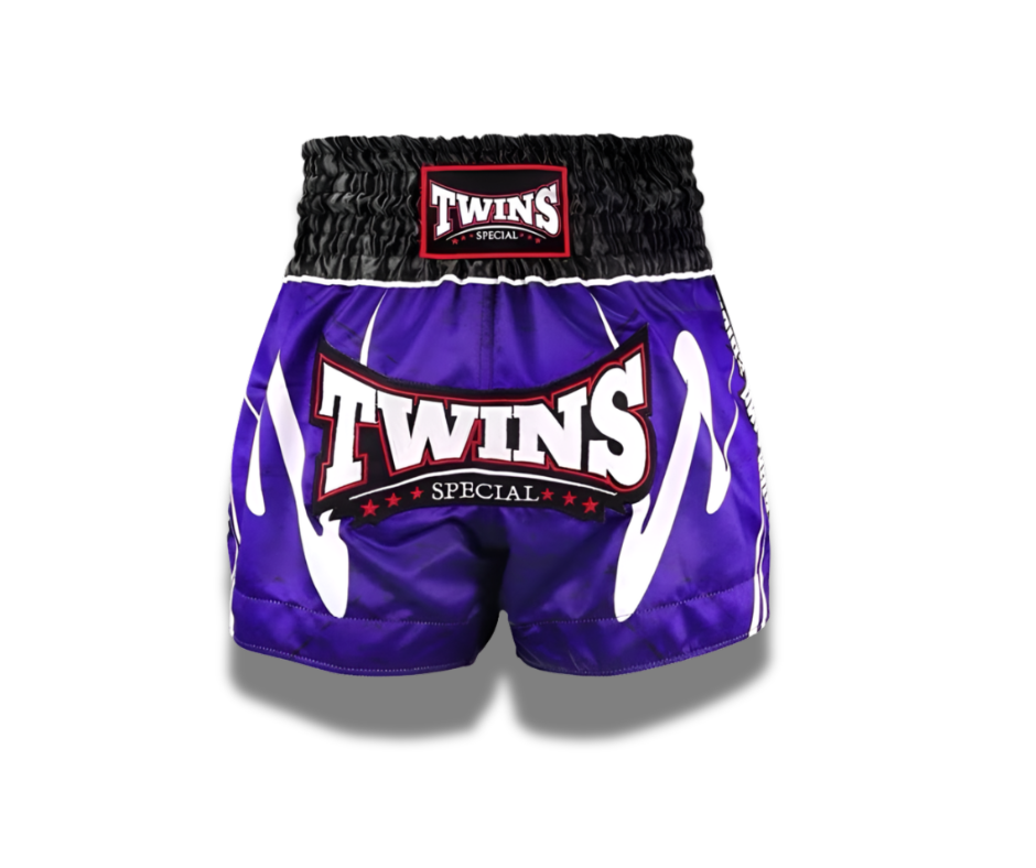 Twins Muay Thai Shorts - TBS-Rusty Blue