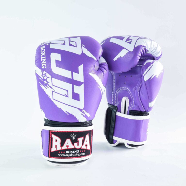 Raja Gloves - Semi Leather Logo Series - KICKPUNCHELBOW