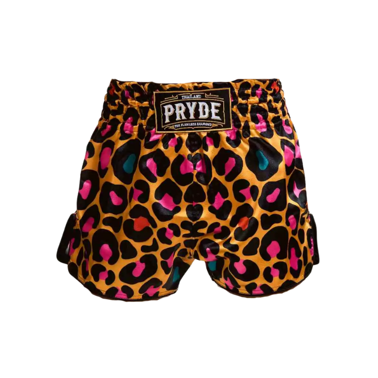 Pryde Muay Thai Shorts - Leopard punk