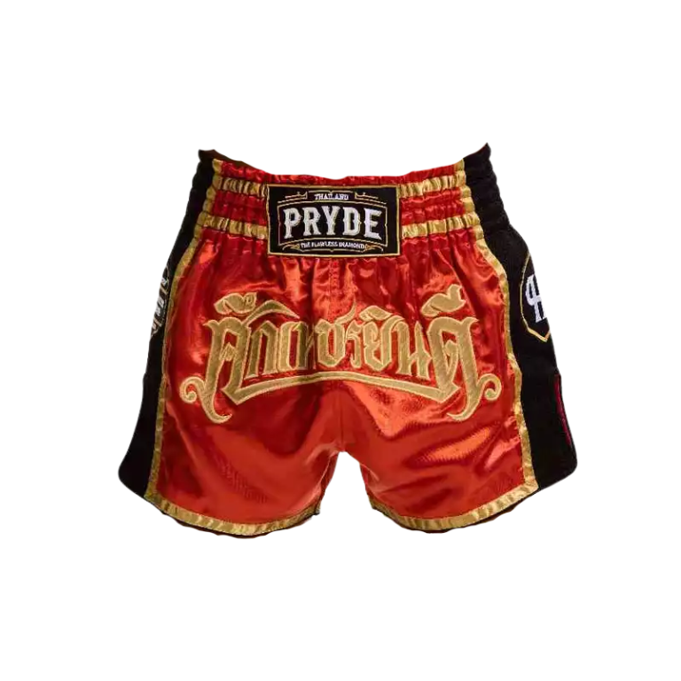 Pryde Muay Thai Shorts - Petchyindee (Red)