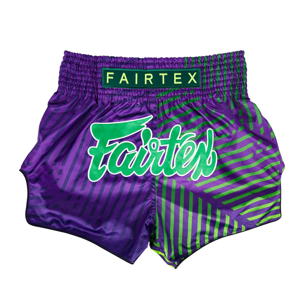 Fairtex Muay Thai Shorts - Racer Purple - KICKPUNCHELBOW