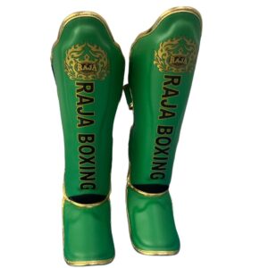 Semi Leather Raja Shin Guards Lightweight - KICKPUNCHELBOW
