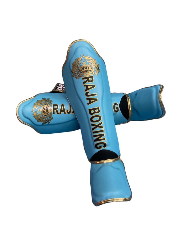 Semi Leather Raja Shin Guards Lightweight - KICKPUNCHELBOW