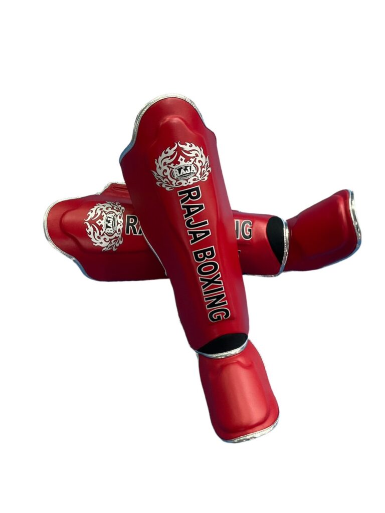 Semi Leather Raja Shin Guards Lightweight - KICKPUNCHELBOW
