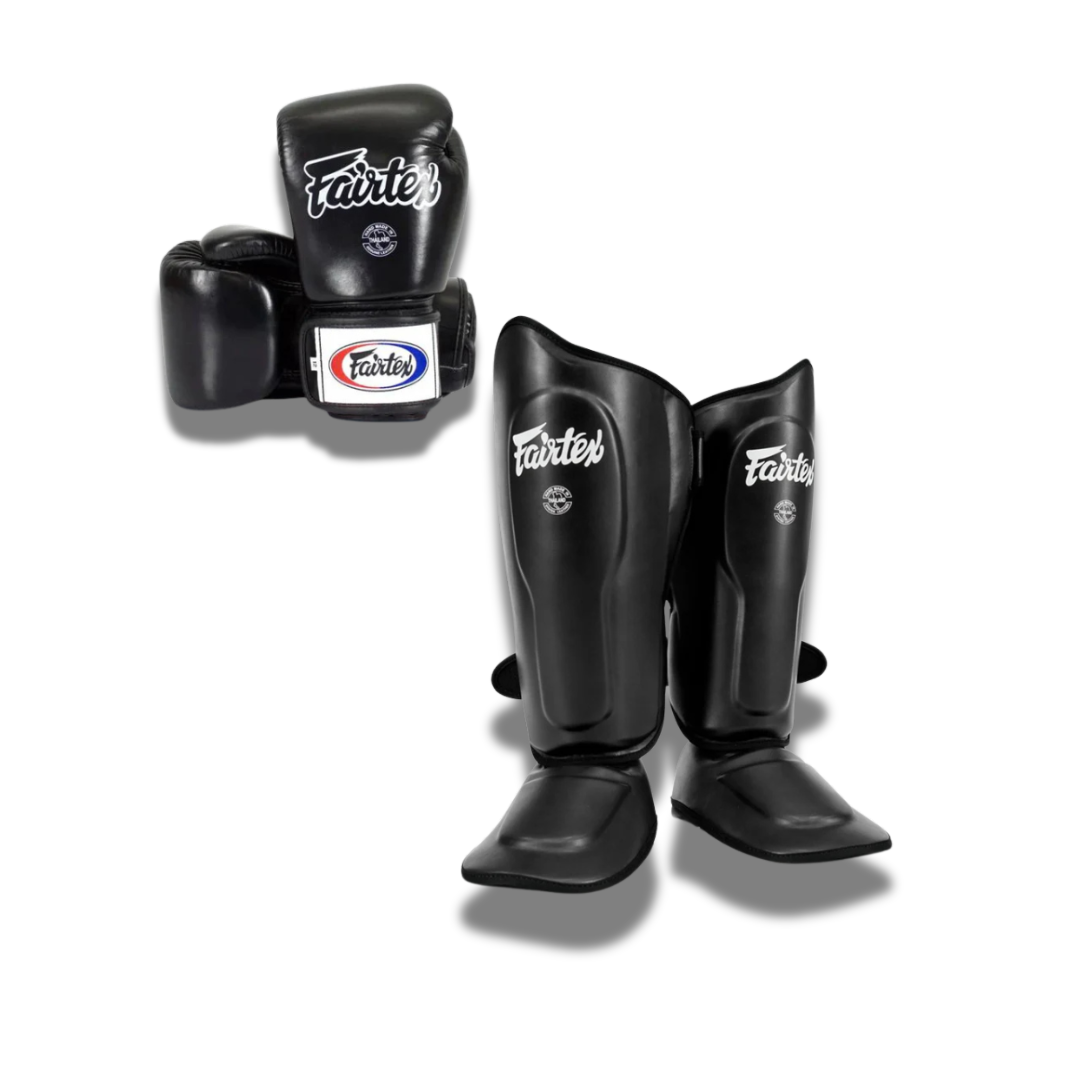 Fairtex Sparring Set Ultra Ergo Black - KICKPUNCHELBOW