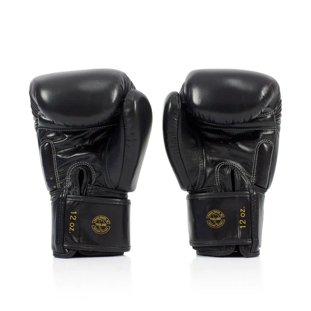 Fairtex Gloves - Tight Fit Deluxe Black