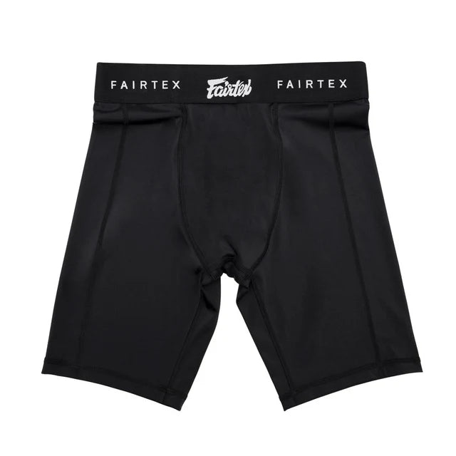 Fairtex Groin Guards Tight Shorts with Guard/Cup - KICKPUNCHELBOW