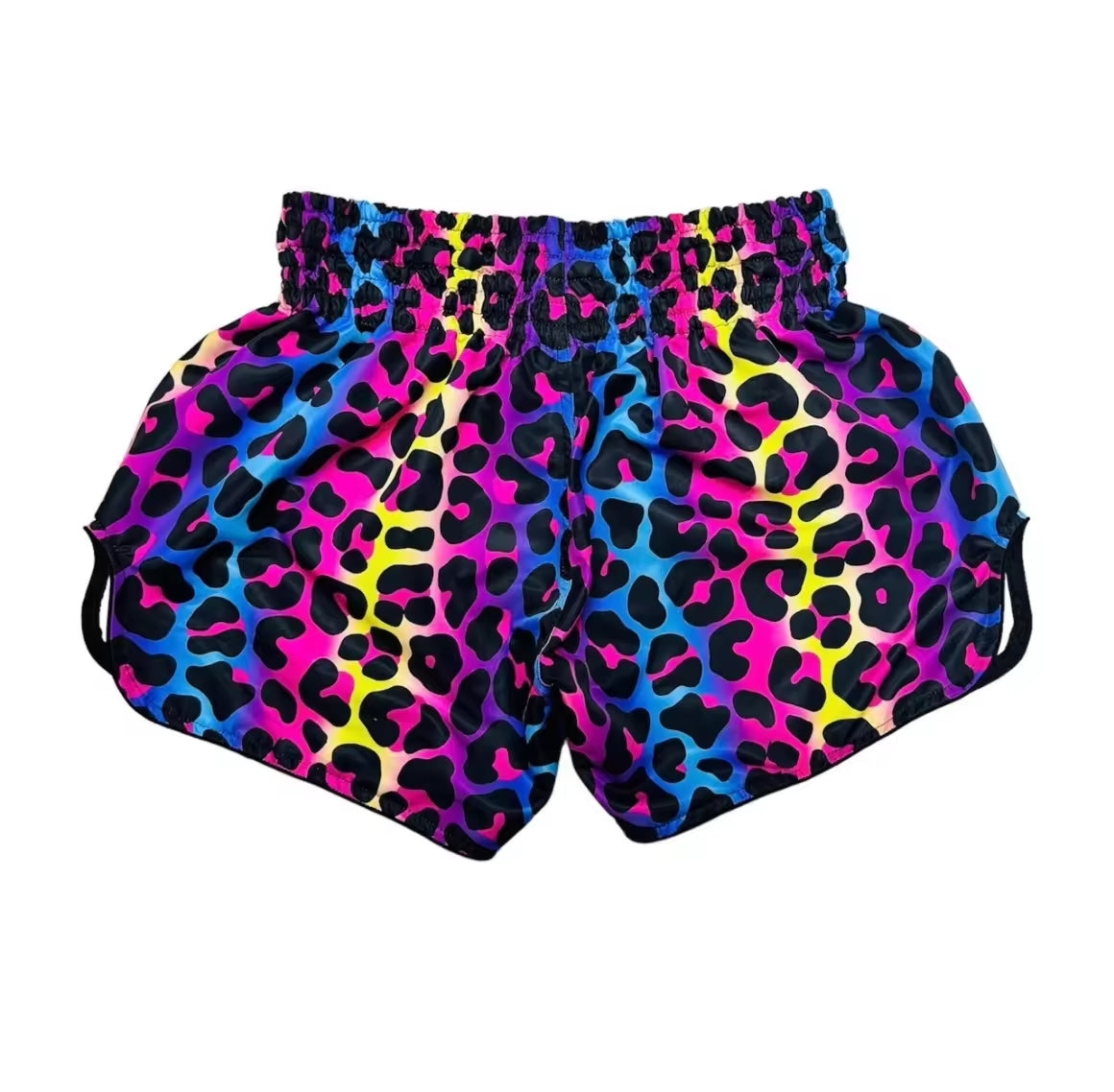 Arwut Muay Thai Shorts - Rainbow Leopard