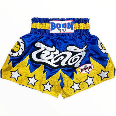 Boon Muay Thai Shorts Classic Fit Chok Dee Flames - KICKPUNCHELBOW