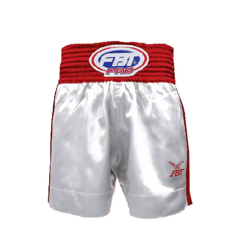 FBT Shorts Retro Boxer Dual White