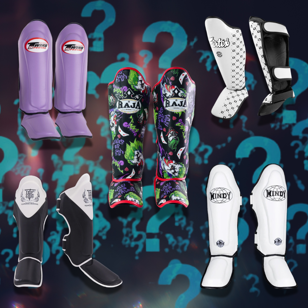 Best Muay Thai Shin Guards Compared (Twins SGL-10 vs Fairtex SP5 vs Top King vs Windy vs Raja)