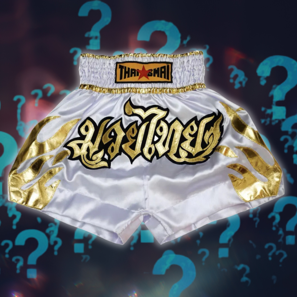 What Do My Muay Thai Shorts Say?