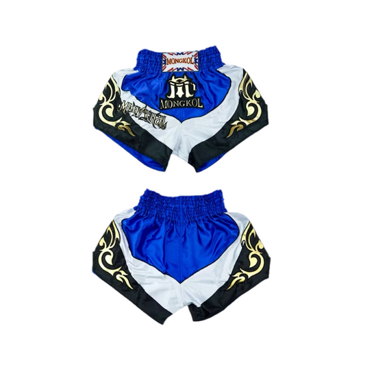 Mongkol Muay Thai Shorts -  Blue / Black