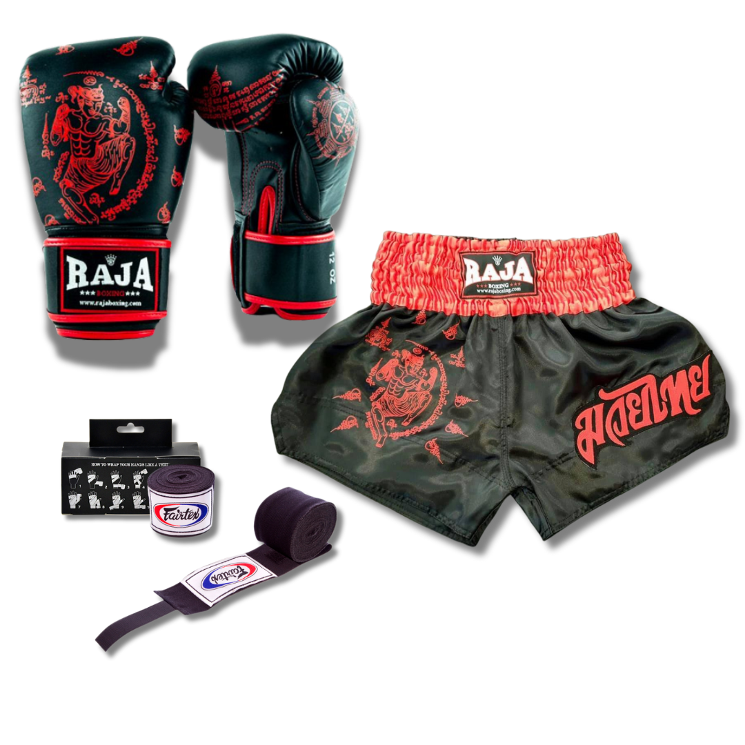 Raja Combo Set - Sak Yant Black