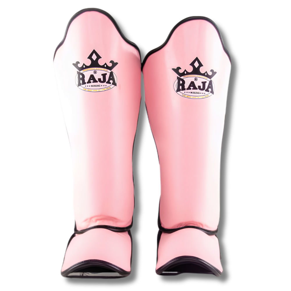 Raja Boxing - Shin Guards - Microfibre SG1 -Pink