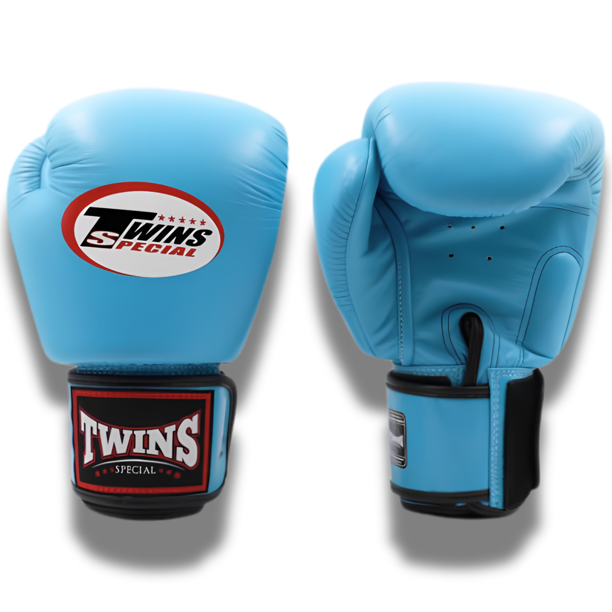 Twins Special BGVL3 Velcro Boxing Gloves - Light Blue