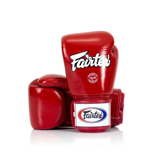 Fairtex Gloves - Universal Tight-Fit Design Red - KICKPUNCHELBOW