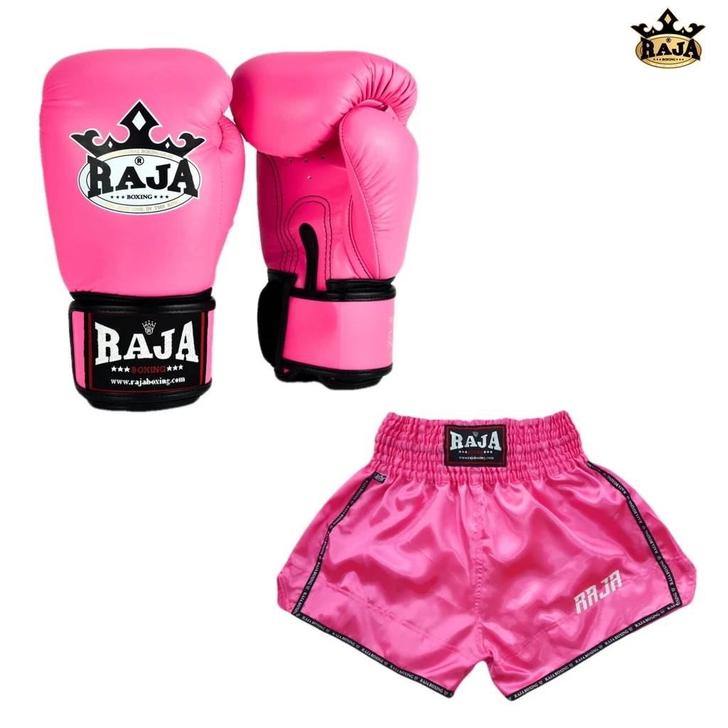 Raja Gloves - Classic Series Short Combo Pink - KICKPUNCHELBOW