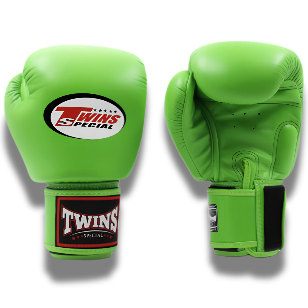 Twins Special - Velcro Boxing Gloves - BGVL3 - Lime Green