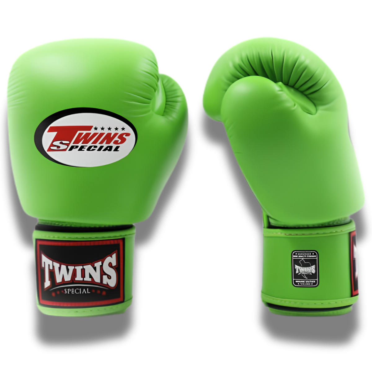 Twins Special - Velcro Boxing Gloves - BGVL3 - Lime Green
