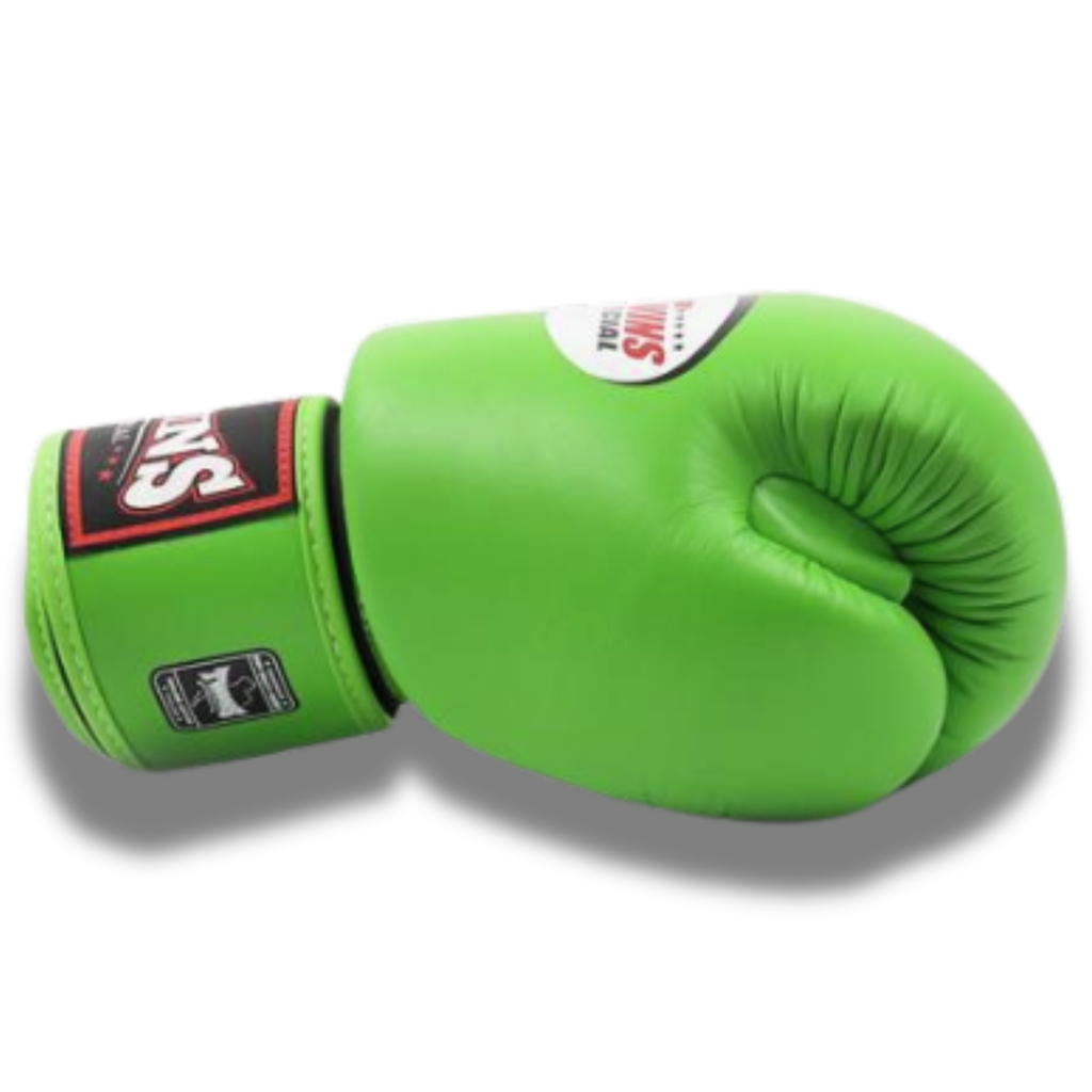 Twins Special - Velcro Boxing Gloves - BGVL3 - Lime Green