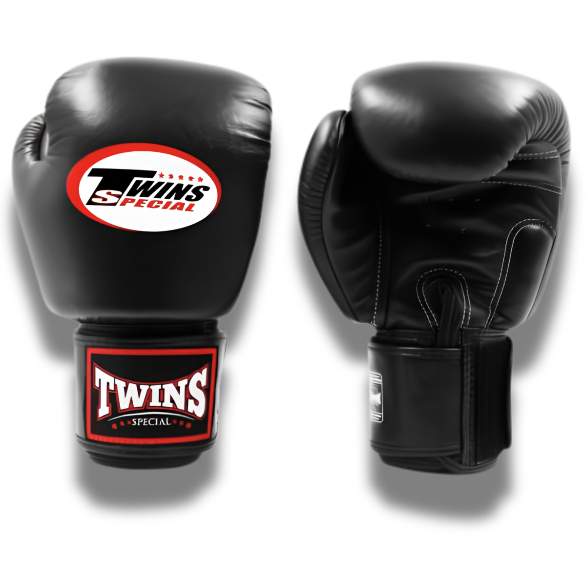 Twins Special - Velcro Boxing Gloves - BGVL3 - Black