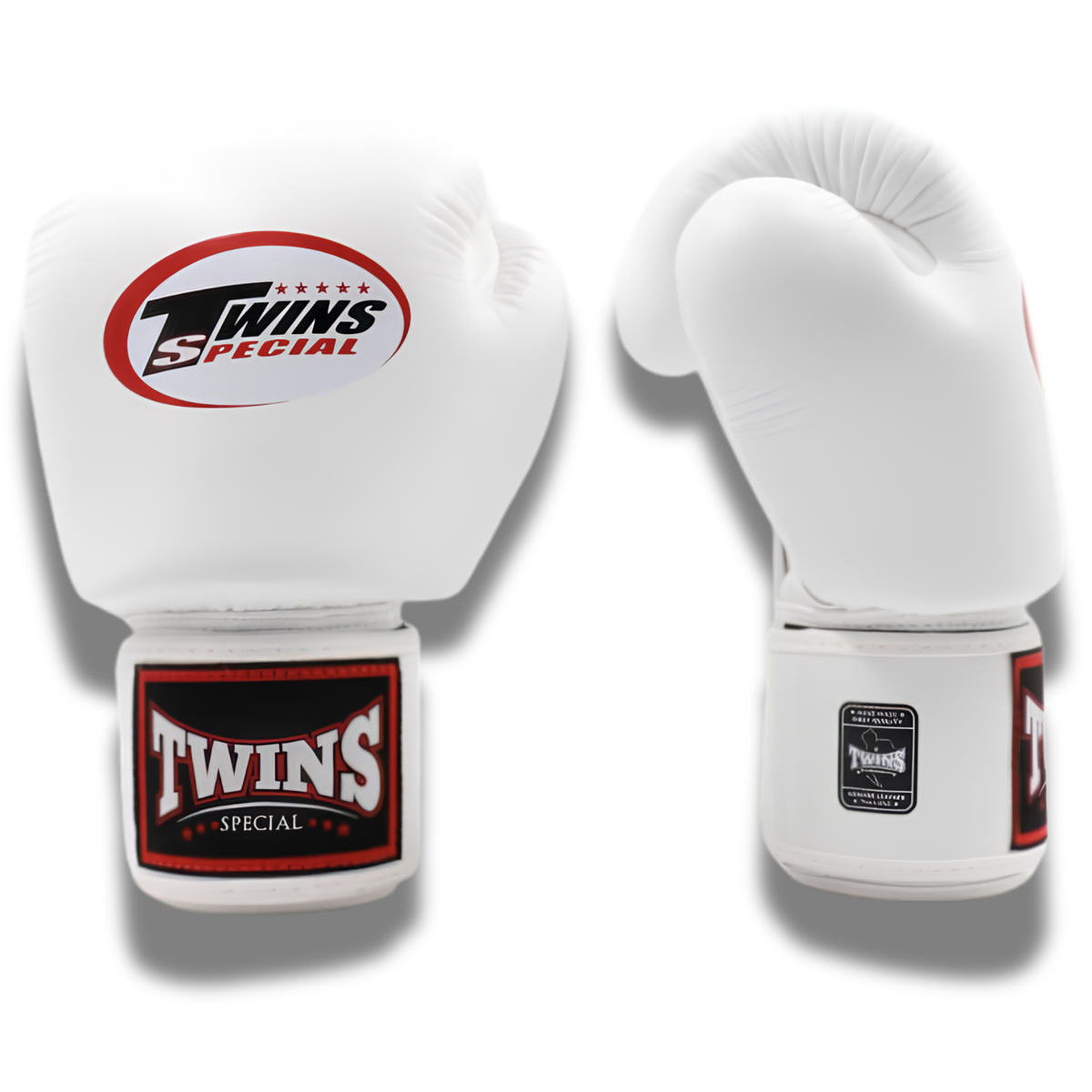 Twins Special - Sparring Set - BGVL3 Gloves/SGL10 Shin Guards/CH5 Handwraps/Ankle Guards - White/Black