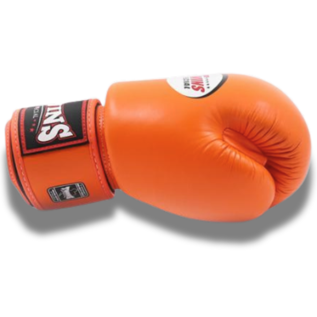 Twins Special - Velcro Boxing Gloves - BGVL3 - Orange
