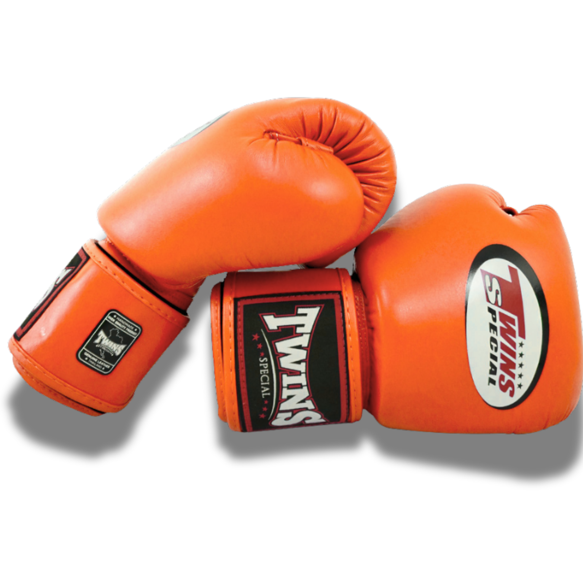 Twins Special - Velcro Boxing Gloves - BGVL3 - Orange