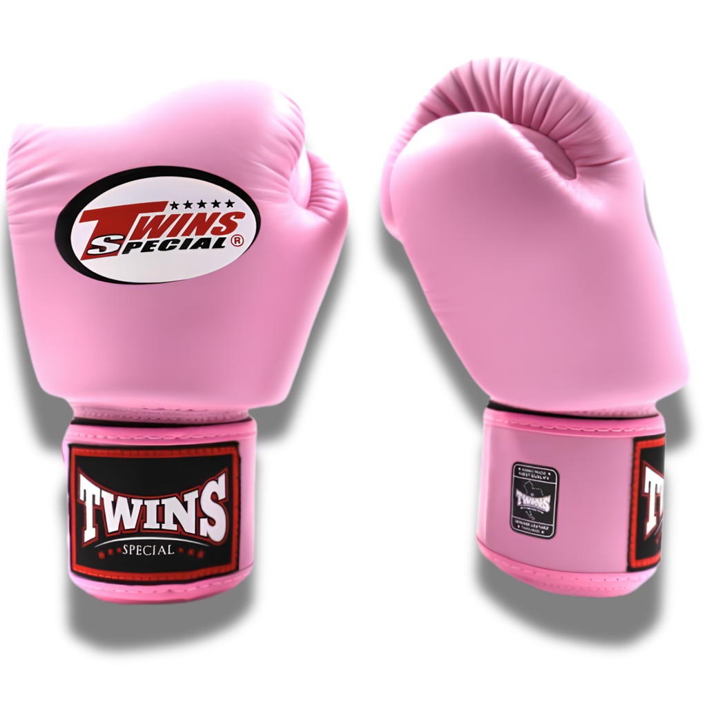 Twins Special - Velcro Boxing Gloves - BGVL3 - Pink
