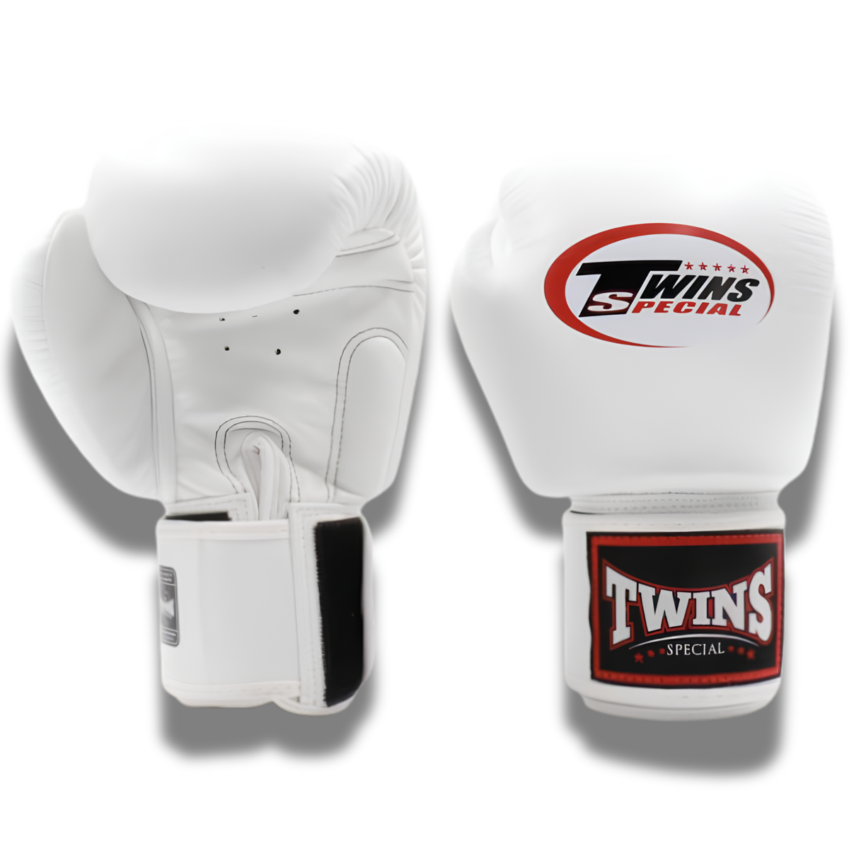 Twins Special - Sparring Set - BGVL3 Gloves/SGL10 Shin Guards/CH5 Handwraps/Ankle Guards - White/Black